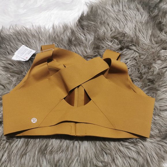 Lululemon Enlite Bra Zip Front Spiced Bron… - Picture 4 of 6